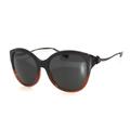 Coach Accessories | Coach 8189 (L1610) 547587 Black Amber Glitter Gradient Gray Sunglasses | Color: Black/Gray | Size: Os
