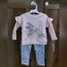 Disney Matching Sets | Disney Baby Minnie Mouse 2-Piece Outfit Nwt | Color: Gray/Pink | Size: Various