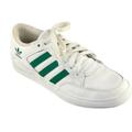 Adidas Shoes | Adidas Shoes Boy's Size 7 Low Hard Court White/ Green Sneakers Leather | Color: Green/White | Size: 7