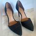 Madewell Shoes | Black Suede Madewell D’orsay Pumps | Color: Black | Size: 5