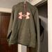 Under Armour Tops | Camo Under Armour Hoodie | Color: Green/Pink | Size: L