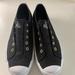 Ralph Lauren Shoes | Lauren Ralph Lauren No Lace Canvas Sneakers | Color: Black | Size: 6.5