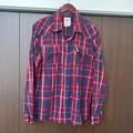 Levi's Shirts | Levi’s Long Sleeve Snap Button Up Red And Blue Plaid Shirt. Size Large | Color: Blue/Red | Size: L