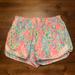 Lilly Pulitzer Shorts | Lilly Pulitzer Luxletic Shorts Athletic Women’s Xxs | Color: Blue/Pink | Size: Xxs