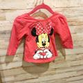 Disney Shirts & Tops | Disney Minnie Mouse Baby Girls Top. Box 300. 8/23 | Color: Pink | Size: 12-18mb