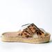 J. Crew Shoes | J. Crew Espadrilles Calf Har Size 7.5 Women | Color: Black/Tan | Size: 7.5