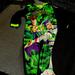 Disney Pajamas | Disney Tot Story Fleece Boys Onesie Pajama Size 3t | Color: Black/Green | Size: 3tb