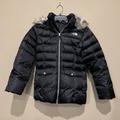 The North Face Jackets & Coats | Girls North Face Hooded Puffy Jacket Size Large | Color: Black | Size: Lg