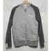 Adidas Tops | Adidas 3-Stripe Fleece Zip Up Gray Hoodie Sweatshirt Womens Medium | Color: Gray/White | Size: M
