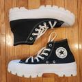 Converse Shoes | Converse Chuck Taylor All Star Lugged High Top Platform Sneakers Shoes Women's 8 | Color: Black/White | Size: 8