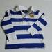 Polo By Ralph Lauren Shirts & Tops | Boys Rugby Polo Ralph Lauren Long Sleeve Polo Stripe Shirt 3/3t Blue White | Color: Blue/White | Size: 3/3t