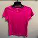 Nike Tops | Danskin Now Hot Pink Short Sleeve Dry-Fit Top Shirt Size Medium Light Weight | Color: Pink | Size: M