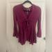 Free People Dresses | Free People Boho Fushia Mini Dress | Color: Pink/Purple | Size: 6