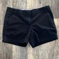 J. Crew Shorts | J. Crew Chino Size 6 4" Classic Chino Shorts 100% Cotton Navy Essential Short | Color: Blue | Size: 6