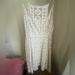 Free People Dresses | Free People Off White Lace Dress | Color: Cream/White | Size: 12