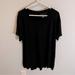 American Eagle Outfitters Tops | American Eagle Black Tee Shirt | Color: Black | Size: S