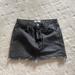 Free People Skirts | Fp We The Free Gray Denim Mini Skirt | Color: Black/Gray | Size: 31