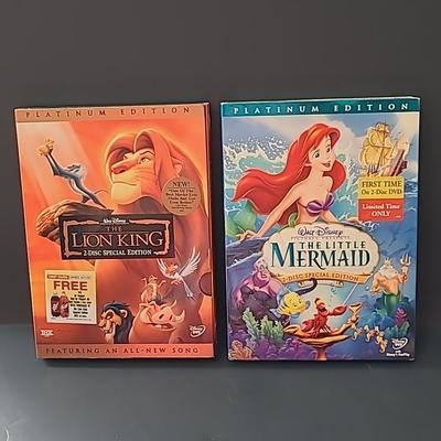 Disney Toys | Factory Sealed Disney Dvds | Color: Blue/Orange | Size: Osbb