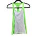 Lululemon Athletica Tops | Lululemon Crb Cool Racerback “Mod Waves” Green White Color Block Tank | Color: Green/White | Size: S