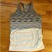 Athleta Tops | Athleta Tank | Color: Black/White | Size: Xl