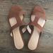 J. Crew Shoes | J. Crew Tan Flat Strappy Summer Sandal 8 | Color: Tan | Size: 8