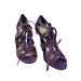 Kate Spade Shoes | *Kate Spade Purple Leather Suede Heels Size 8.5 | Color: Purple | Size: 8.5