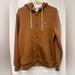 American Eagle Outfitters Shirts | American Eagle Ae S Small Men’s Zip Up Hoodie Sweatshirt Brown Tan Color | Color: Brown/Tan | Size: S