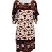 Anthropologie Dresses | Anthropologie Anna Sui Silk Dress Fish Print 4 | Color: Brown/White | Size: 4