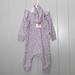 Jessica Simpson One Pieces | Jessica Simpson Baby Girl Lilac Long Sleeve Ruffle 2 Piece Set 12 Months Nwt | Color: Purple | Size: 12mb