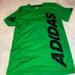 Adidas Shirts & Tops | Adidas Boys Sport Poly T-Shirt | Color: Black/Green | Size: Lb