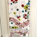 Anthropologie Kitchen | Anthropologie Tablecloth Cotton Ruffles And Floral Pattern--Size 60" X 60" | Color: Red/White | Size: Os