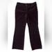 Victoria's Secret Pants & Jumpsuits | Body By Victoria Velvet Pants Women’s 6 Secret Christie Fit Maroon Stretch | Color: Brown | Size: 6