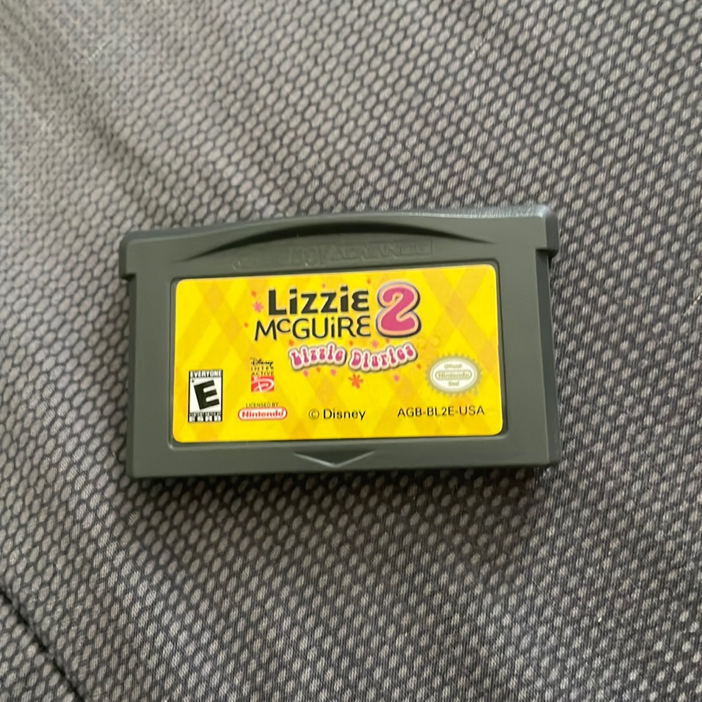 Disney Video Games & Consoles | Disney Lizzie Mcguire 2 Gameboy Advance Game | Color: Yellow | Size: Os