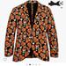 Disney Jackets & Coats | Disney Halloween Mickey Glow In The Dark Blazer | Color: Black/Orange | Size: S/M