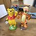 Disney Other | Disney Winnie The Pooh & Tigger 4" Vinyl Figurine Set By Classic Collection | Color: Orange/Yellow | Size: 4”