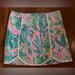 Lilly Pulitzer Shorts | Lilly Pulitzer Colette Skort In Pink Green Under The Sea Print Size 4 | Color: Green/Pink | Size: 4