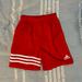 Adidas Bottoms | Adidas Boy’s Athletic Shorts Size 6 | Color: Red/White | Size: 6b