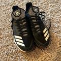 Adidas Shoes | Adidas Metal Baseball Cleats | Color: Black/White | Size: 7.5