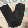 American Eagle Outfitters Jeans | Black American Eagle Flared Jeans | Color: Black | Size: 00p