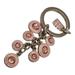 Coach Accessories | Coach Keychain Pink Crystals & Discs W Coach Signature For Breast Cancer | Color: Pink | Size: Os