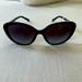 Coach Accessories | Coach Black Oval Round Sunglasses New | Color: Black | Size: Os