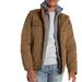 Levi's Jackets & Coats | Levis Mens Hoodie Jacket Large Canvas Green Sherpa Lined Trucker Utility Denim | Color: Green | Size: Xxl