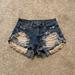 American Eagle Outfitters Shorts | Ae American Eagle Hi Rise Festival Shorts Size 2 | Color: Blue | Size: 2