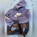 Nike Matching Sets | Boys Nike Sweatsuit Size 4t & Sneaker Set Size 9c Excellent New Condition | Color: Black/Blue | Size: Sweatsuit 4t & Nike Sneakers 9c