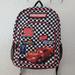 Disney Accessories | Disney Car Lightning Mcqueen School Backpack | Color: Black/Red | Size: Onesize