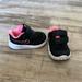 Nike Shoes | Euc Baby Girl Nike Shoes | Color: Black/Pink | Size: 3bb