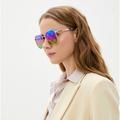Gucci Accessories | Gucci Multicolor Square Ladies Sunglasses Gg0802s 004 57 | Color: Blue/Pink | Size: Os