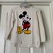 Zara Shirts & Tops | Mickey Mouse Sweatshirt By Zara For Girl Size 8 | Color: Cream/Red | Size: 8g