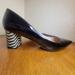 Kate Spade Shoes | Kate Spade Patent Leather Pumps | Color: Black/White | Size: 8.5