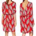 Anthropologie Dresses | Anthropologie Just Female Leaf Cress Dress Red | Color: Red | Size: Xs